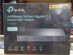 Tp-Link Jetstream 10-Port Gigabit Smart Poe+ Switch