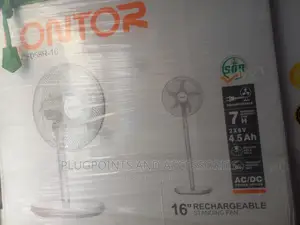 16" Lontor Rechargeable Fan 058- 16 Clearance Sales