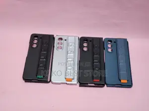 Samsung Galaxy Fold 5 With Strap and Screen Guide