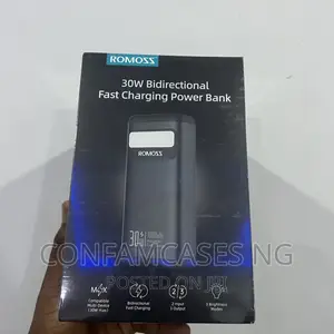 Romoss Pmt30 Bidirectional 30w Fast Charging Power Bank