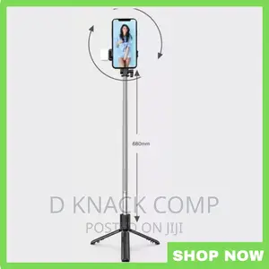 Led Light Wireless BT Selfie Stick for Phone Handheld