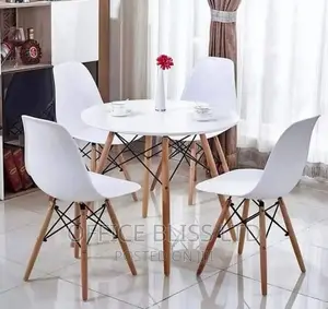 Strong Plastic Dining Table and 4 Chairs