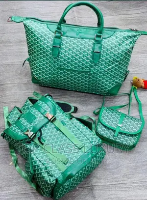 Goyard Luxury Luggage and Backpack Bag Unisex