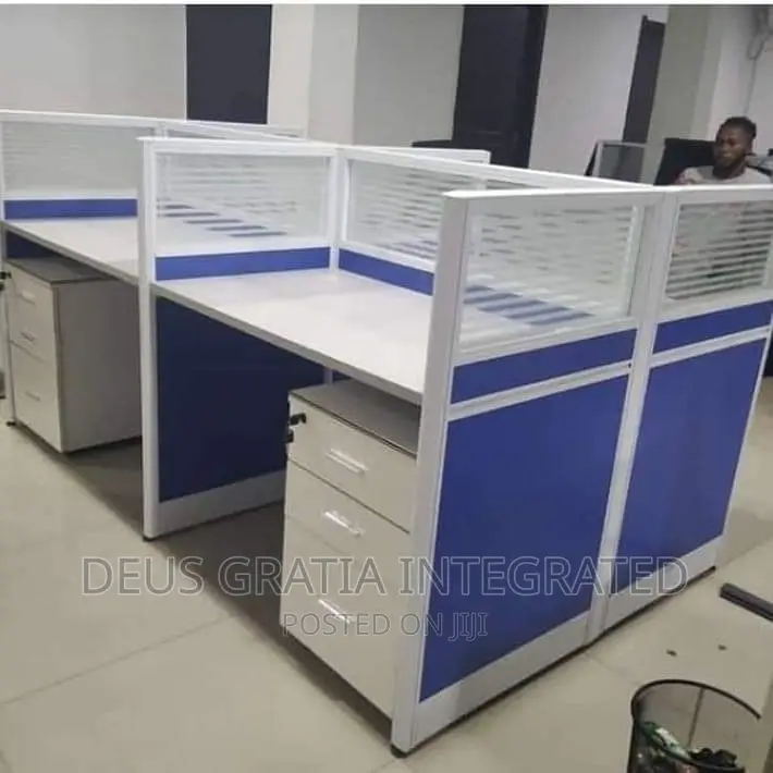 Office Work Station Table For 4