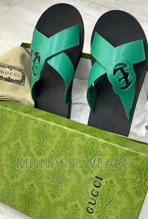 Luxury Gucci Signature Slipers