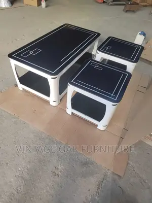 Modern Centre Table With 2 Sides Table