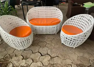 White Outdoor Garden Set