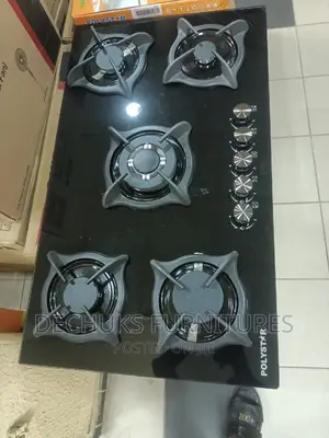 BRAND NEW Polystar 90CM GLASS TOP(5 Burner) Inbuilt Gas Hob