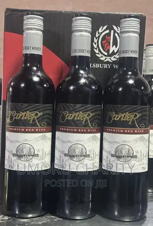 Cartier Premuim Red Wine, 75clx6