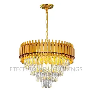 500mm Gold Christal Chandelier Light for Living Room