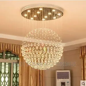 800mm L E D Rain Dropping Chandelier Light For Living Room