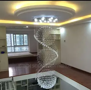 New Luxury Led Rain Dropping Chandelie Light For Living Room