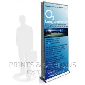 Solid Base Roll Up Stand for Your Occasions