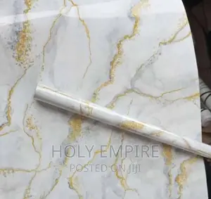 Marble Wallpaper Modern Kitchen Living Room Furniture Deskto