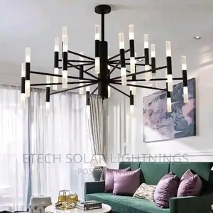 New Luxury L E D Chandelier Light for Living Room