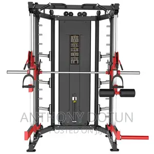 Squat Machine,All-in-One Fitness Station Equipment