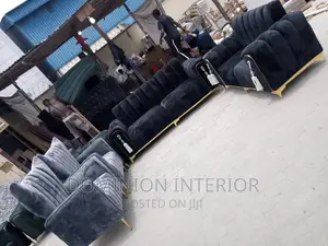 Modern Luxury 7seaters Fabric Sofa