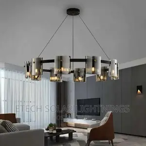 800mm Black Nordic Chandelier Light