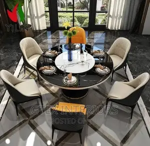 Marble Dinning Table Set
