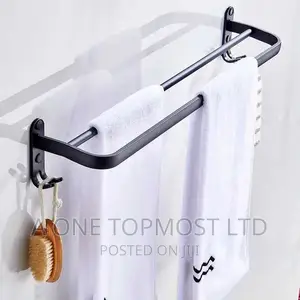 Double Towel Rail With Hanger