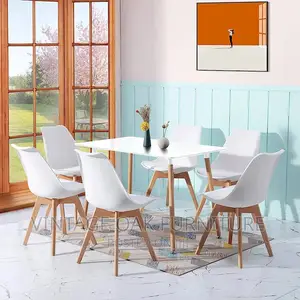 6 Seaters Office Dining Set