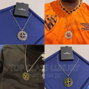 Original Stone Island Luxury Designer Necklace