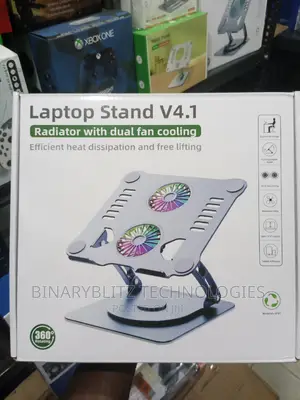 Laptop Stand With Dual Radiator or Fan