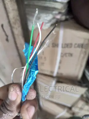 4 Core Shielded Cable 0.7 Mm by 500mters