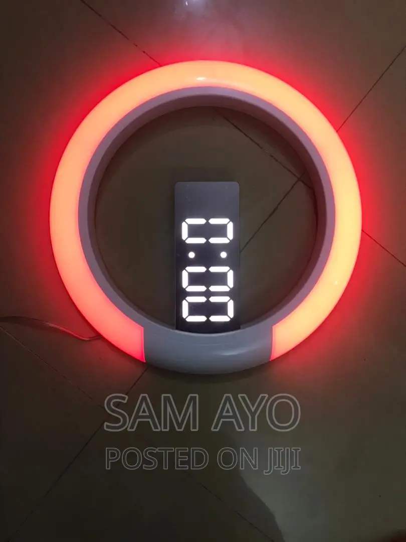Digital LED Mirror Clock