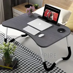 Simple Style Folding Computer Desk With Card Slot Dormitory