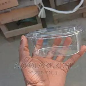A Pack of 1000pcs of 480ml Rectangular Parfait Bowl