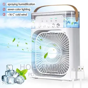 3 In1portable Fan Air Conditioner Humidifier Cooling USB Fan