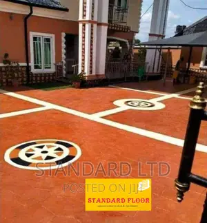 Stamped Incrate Floor for Ourdoor