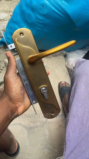 Big WOODEN AND IRON Entrance Door Lock