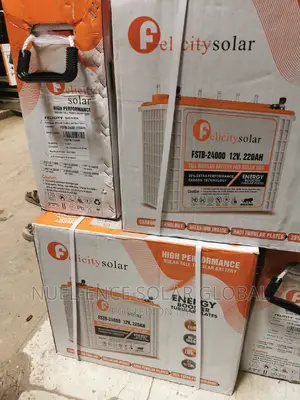 220ah 12v Felicity Tall Tubular Batteries