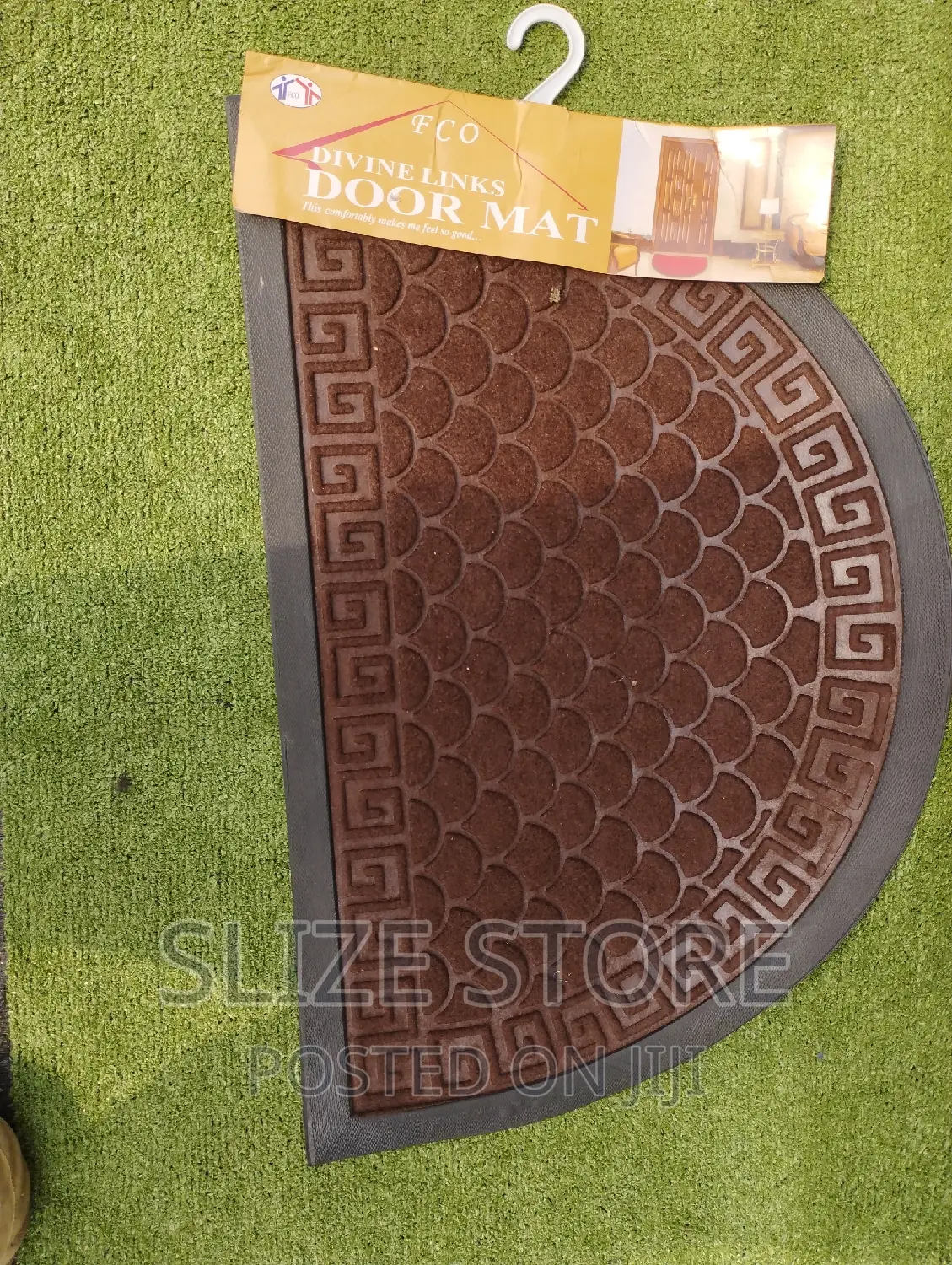 Half Circle Welcome Door Mat