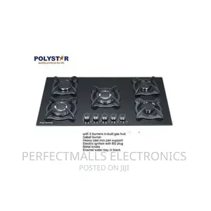 7mm 5 Gas Burner Tempered Gas Hub – Pv-Ba8705agps