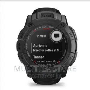 Instinct 2x Solar - Tactical Edition - Black