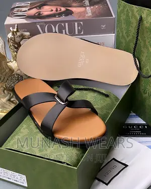 Gucci X Billionaire Leather Slipers