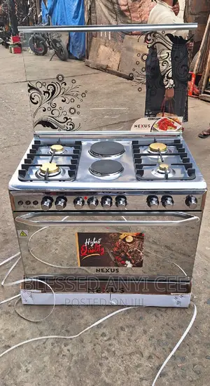 High Quality Nexus Gas (4+2) Oven With Grill Automatic 90cm