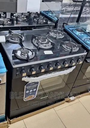 Original BRUHM 5 Burners Gas Full Automation Oven Grill