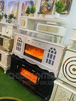 White Fireplace Tv Stand