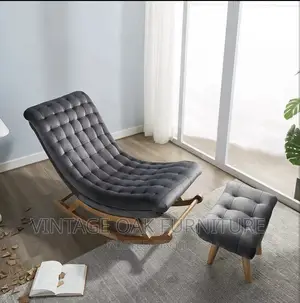 Executive Lounge Relaxing Chair With Footrest