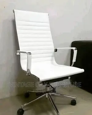 Executive Office Chair, White