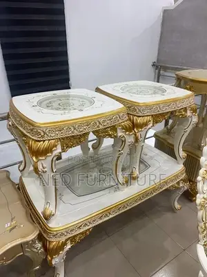 Executive Center Table With 2 Side Stools