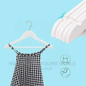 White Ceramics Clothes Hangers