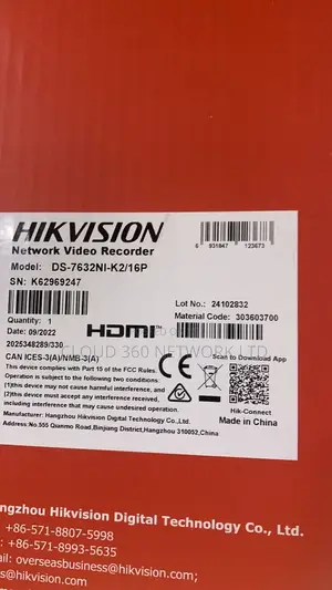 Hikvision DS-7632NI-/16P