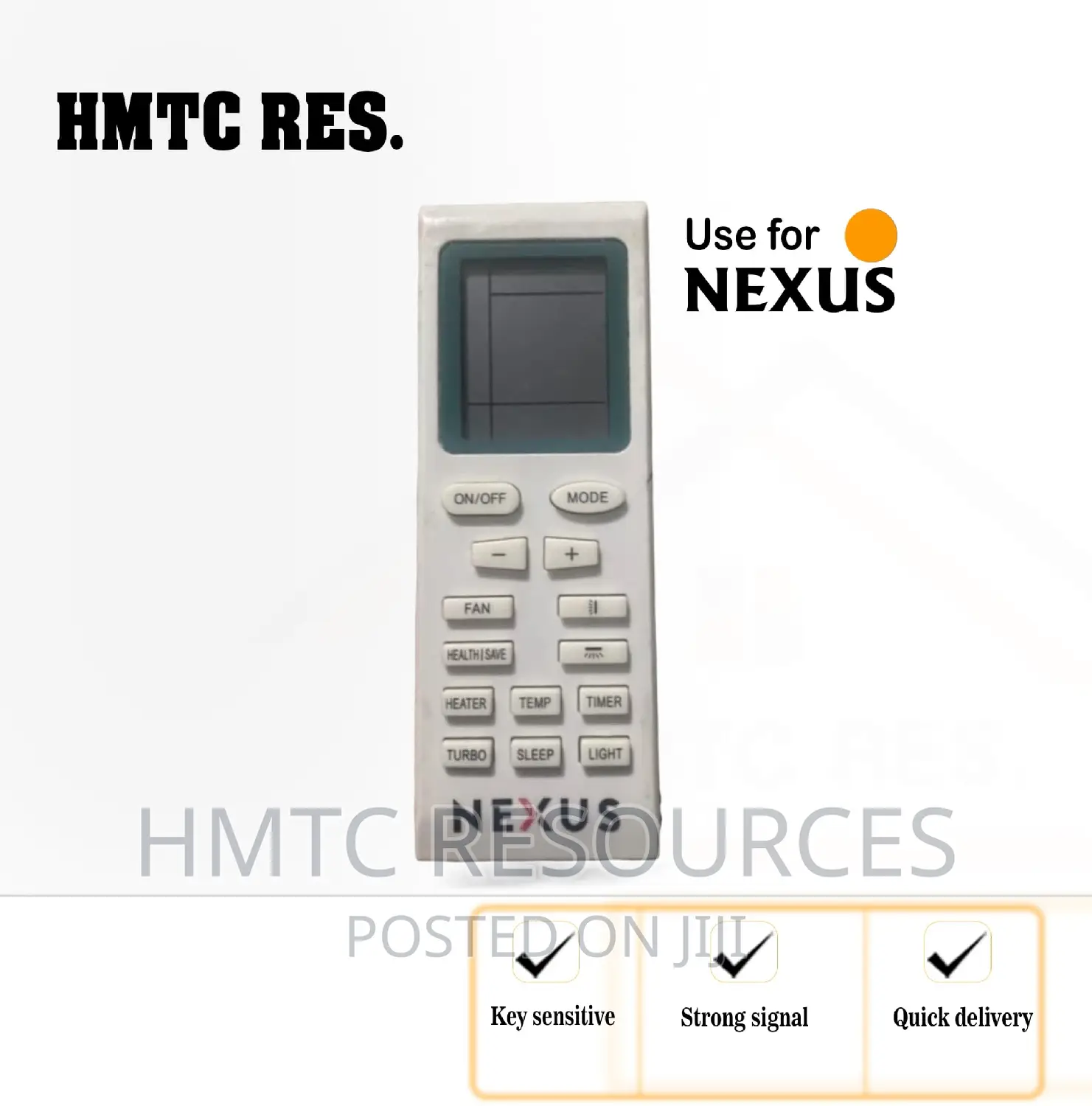 Nexus Split Unit Air Conditioner Remote Control