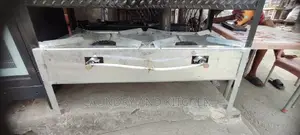 2 in 1 Industrial Gas Cooker With Stainless Steel Body