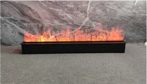 New Modern 3D Water Vapour Electric Fireplace 2mtr